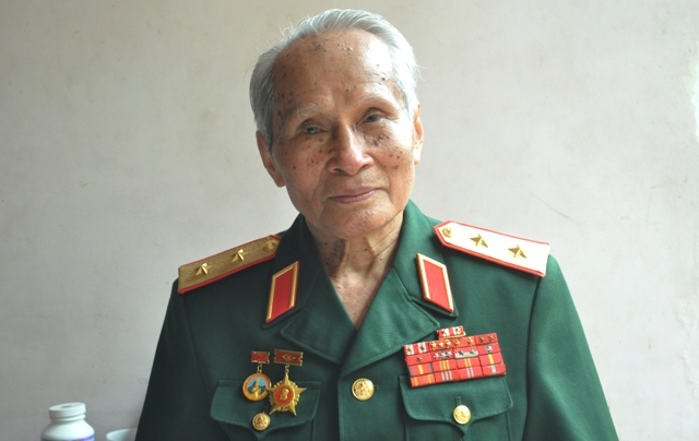 Trung tướng Nguyễn Quốc Thước (Ảnh: Tuấn Nam)
