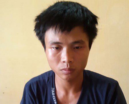 Hung thủ Nguyễn Văn Toàn tại cơ quan điều tra.