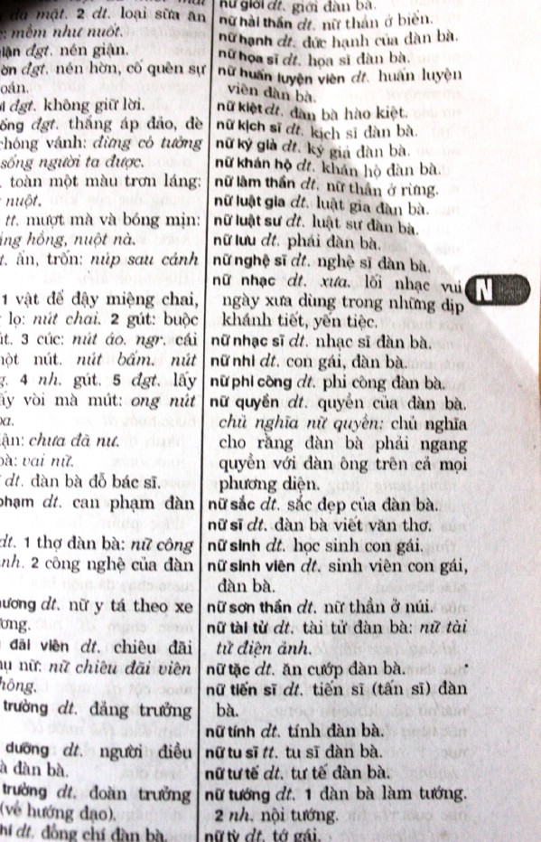 Những cuốn từ điển khác có cách lý giải giống nhau?