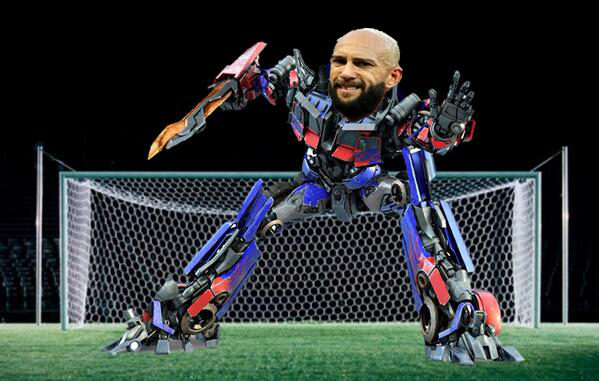 Thực ra, Tim Howard là 1 Transformer