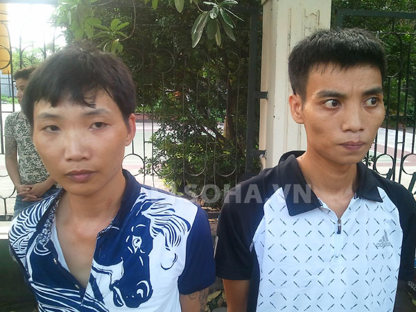 Hai thanh niên bị 141 bắt giữ vì mang theo phóng lợn