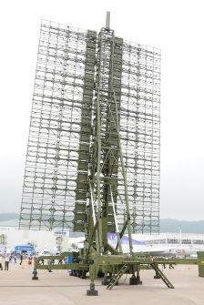 Radar JH-27A trưng bày tại triển lãm Chu Hải