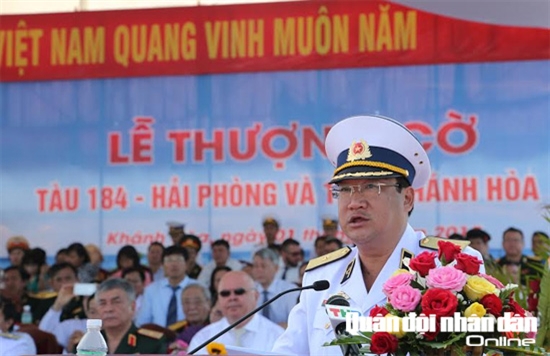 Chuẩn đô đốc Phạm Hoài Nam, Ủy viên dự khuyết Trung ương Đảng, Tư lệnh Quân chủng Hải quân. Ảnh: QĐND