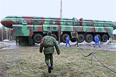 ICBM Topol phiên bản di động.