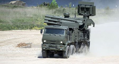 Mãnh thú Pantsir-S1 của quân đội Nga. Ảnh: Sputnik