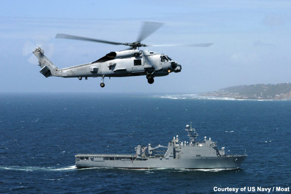 Trực thăng MH-60R Sea Hawk của Hải quân Mỹ. Ảnh: Air Force Technology.