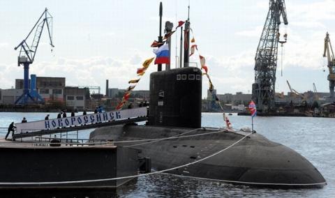 
Tàu ngầm diesel-điện B-261 Novorossyisk được trang bị Kalibr-PL
