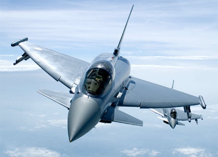 
Một chiếc Eurofighter Typhoon. Ảnh: ukdefencejournal.org.uk
