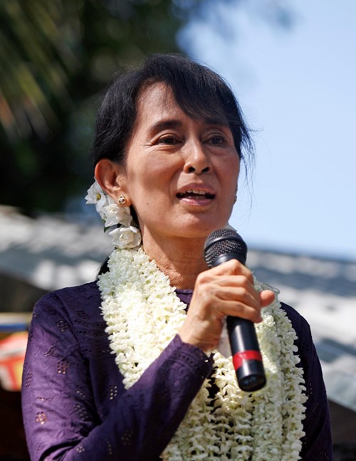 
Bà Aung San Suu Kyi.
