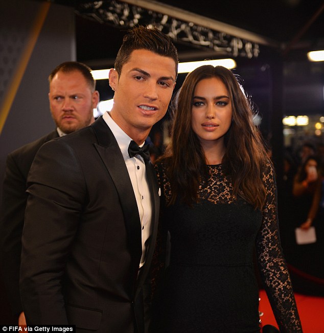 Irina đã từng rất hạnh phúc khi bên Cris Ronaldo