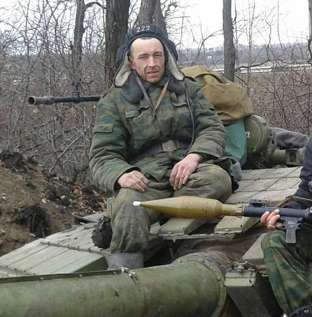 Bức ảnh mà Chaban khẳng định là tìm thấy trên điện thoại của người lính Nga mà ông ta tha mạng.