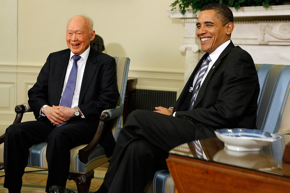 Ông Lý trong cuộc gặp với Tổng thống Obama.