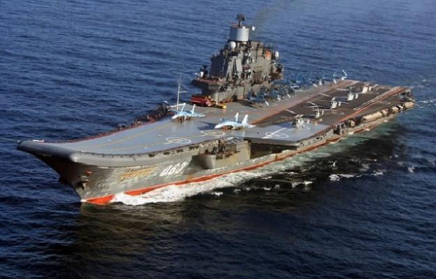 Tàu sân bay duy nhất của Nga mang tên Đô đốc Kuznetsov