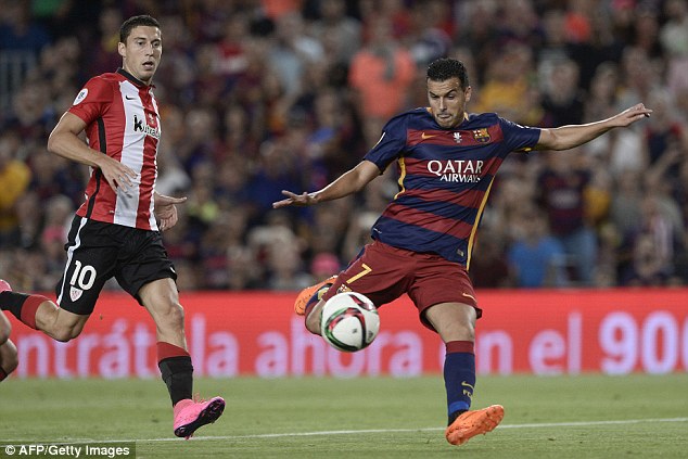 Pedro không được tin tưởng thật sự ở Barca.