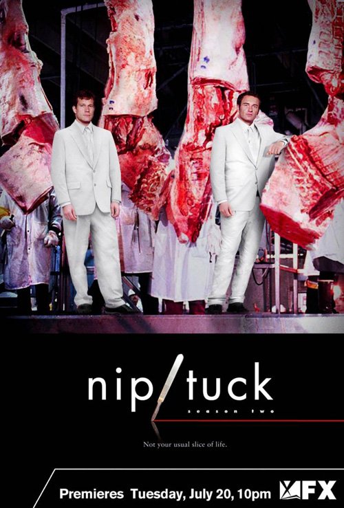 Poster đầy ghê rợn và ẩn ý của Nip/Tuck