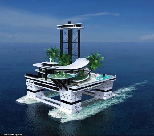 Hòn đảo trong mơ của giới siêu giàu