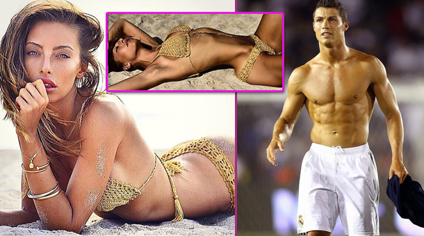 
Ronaldo bị nghi cặp với nàng Alessia Tedeschi.
