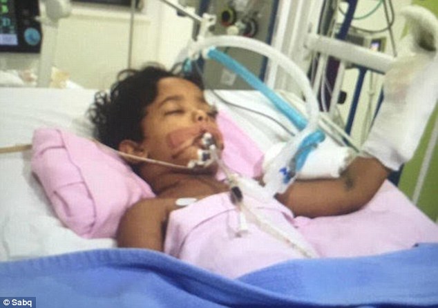 
Cậu bé 3 tuổi may mắn sống sót và đang được điều trị tích cực trong bệnh viện.
