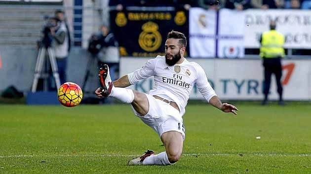 Carvajal là ca chấn thương thứ 19 của Real Madrid kể từ đầu mùa tới nay.