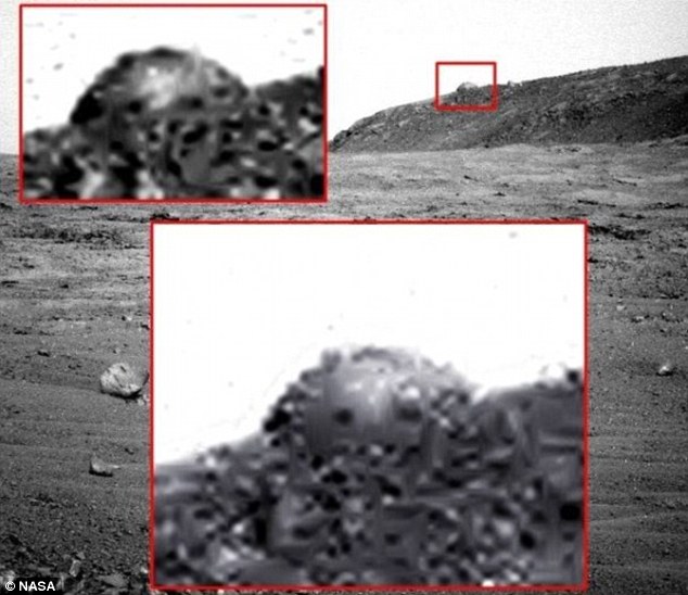 
Hình ảnh được cho là một phần của nền văn minh trên Sao Hỏa
