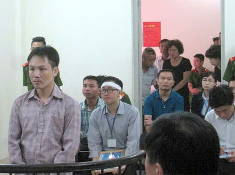 Ngô Văn Quỳnh tại phiên xử ngày 15/9.