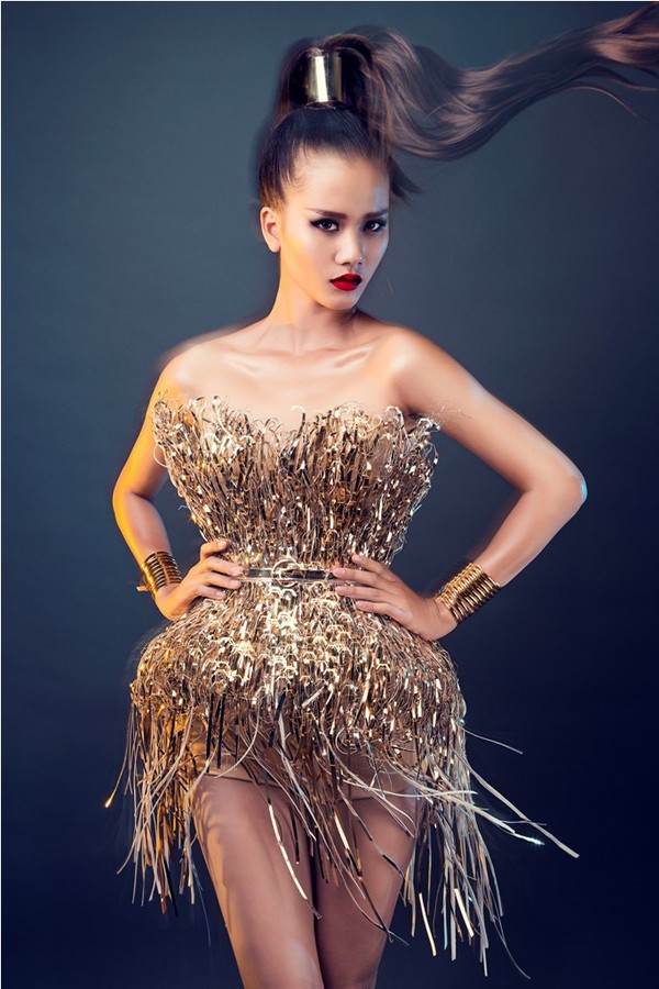 
Người mẫu Hương Ly - Quán quân Vietnams Next Top Model 2015.
