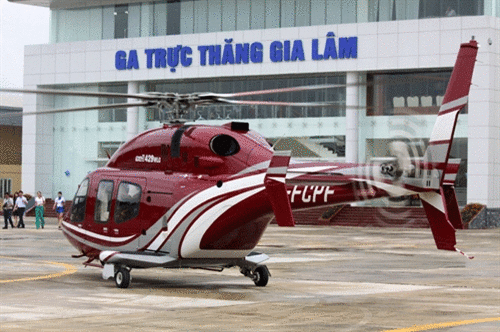 Tập đoàn Bell Helicopter giới thiệu trực thăng Bell 429 WLG, với các chuyến bay trải nghiệm, được tổ chức tại Ga trực thăng Gia Lâm trong các ngày từ 15 đến 17-9.