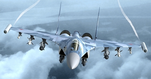 Máy bay chiến đấu Su-35.