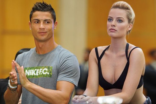 Margot Robbie, Ronaldo, CR7, Real, Irina