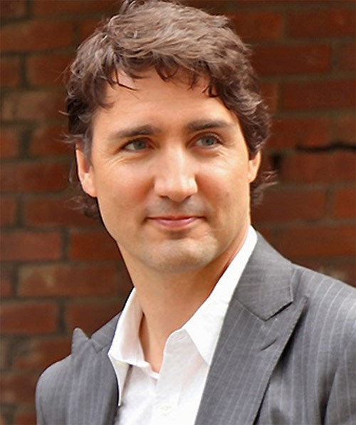 Chính trị gia Justin Trudeau.