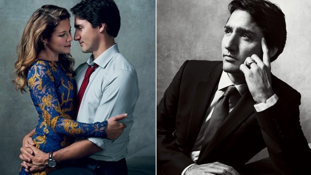 
Vợ chồng Thủ tướng Canada. (Nguồn: vogue)
