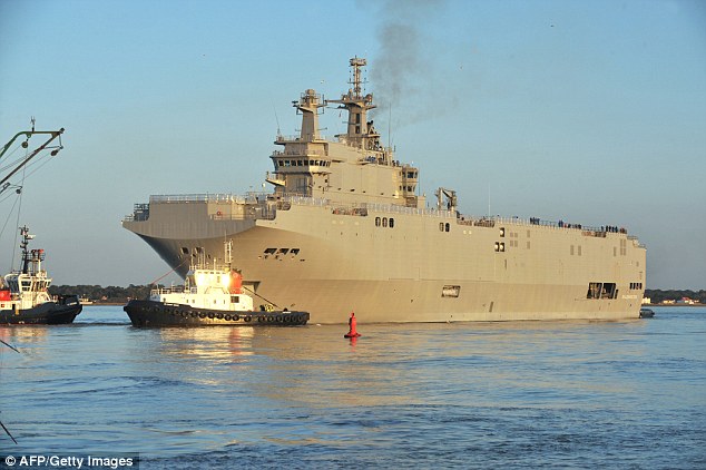 
Trung Quốc có thể hợp tác với Nga để chế tạo 1 loại tàu tương tự Mistral.
