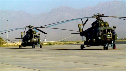 Trực thăng Mi-17V5 Nga bán cho Mỹ, viện trợ cho quân đội Afghanistan