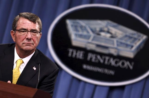 Bộ trưởng Quốc phòng Mỹ Ashton Carter. Ảnh: Reuters