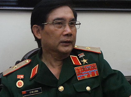 Thiếu tướng Lê Mã Lương