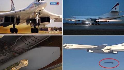 
Tu-160 có khả năng tấn công rất mạnh với tên lửa hành trình Kh-101
