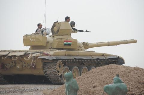 Xe tăng T-72 của Iraq.