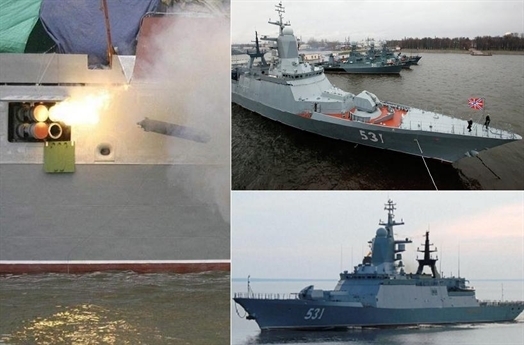 
Cụ thể, hộ vệ hạm tàng hình Soobrazitelny đã phóng thử thành công hệ thống chống ngầm Paket-NK có khả năng chống ngư lôi.
