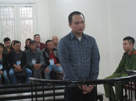 
Bị cáo  Nguyễn Hồng Quân tại tòa. Anh: D.K
