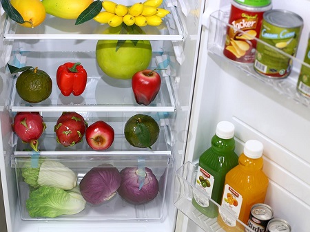 
Hãy cố gắng luôn giữ cho tủ lạnh đầy ắp thức ăn tươi ngon nhé bạn!
