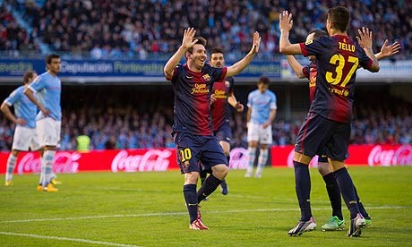 Celta Vigo là đội bóng Messi kém duyên ghi bàn nhất La Liga. (Ảnh: Getty)