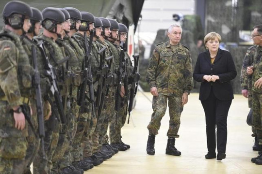 Đức đã từ chối yêu cầu hỗ trợ thêm quân sự trong cuộc chiến chống IS từ phía Mỹ. Ảnh: Reuters
