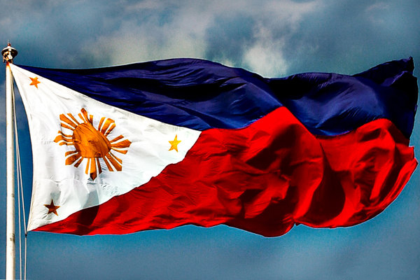 Kết quả hình ảnh cho Quốc kỳ Philippin