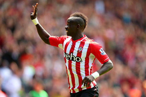 Sadio Mane đang là ngôi sao sáng nhất của Southampton mùa này