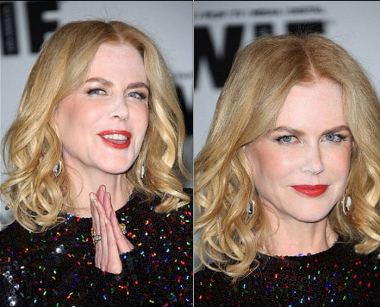 Xuất hiện tại một sự kiện diễn ra tại LA mới đây, nữ diễn viên người Úc Nicole Kidman khiến nhiều người phải nực cười với gương mặt nhem nhuốc phấn.