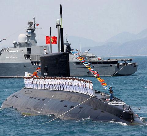 
Tàu ngầm Kilo 636 của Hải quân Việt Nam.
