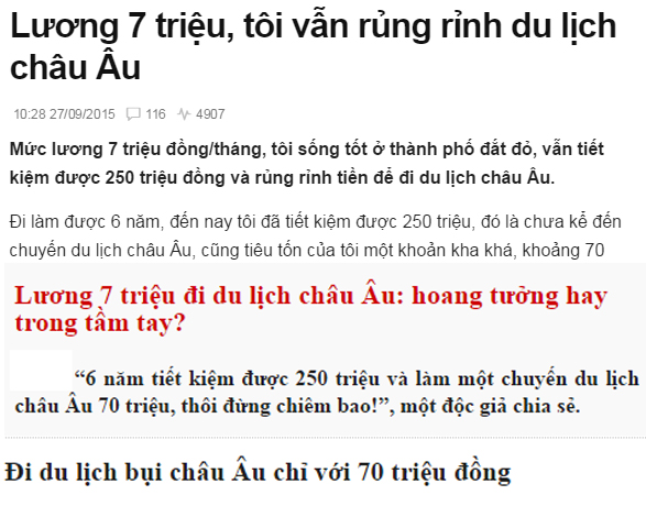 Những tiêu đề gây tranh cãi thời gian qua trên mặt báo. 