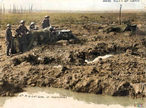 Sự khốc liệt của Thế chiến I qua những bức ảnh màu - ảnh 10