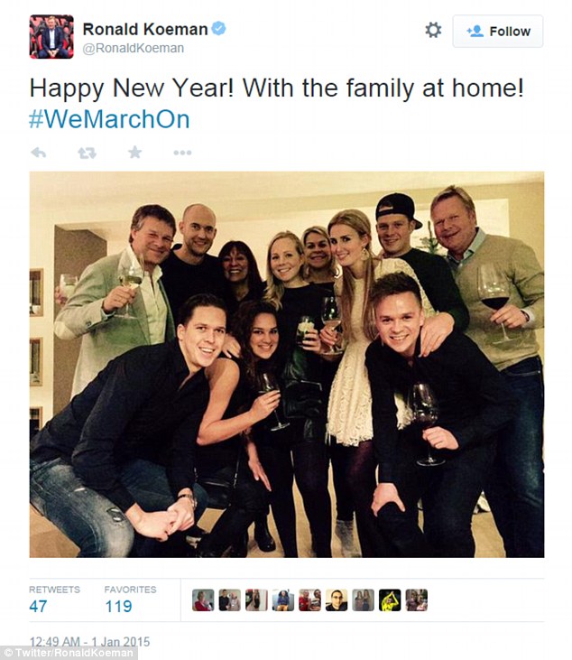 HLV Southampton - Ronald Koeman, đón năm mới với gia đình