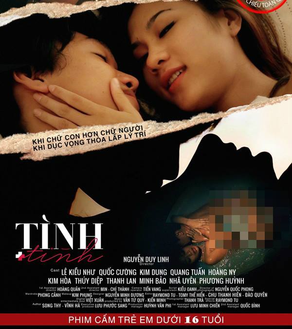 Poster nóng bỏng của phim &quot;Tình + Tình&quot;